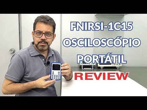 Osciloscópio portátil FNIRSI 1C15 Review
