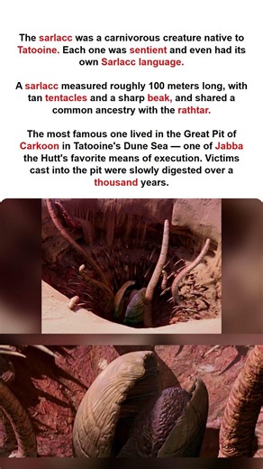 A Thousand-Year Death in the Pit of Carkoon