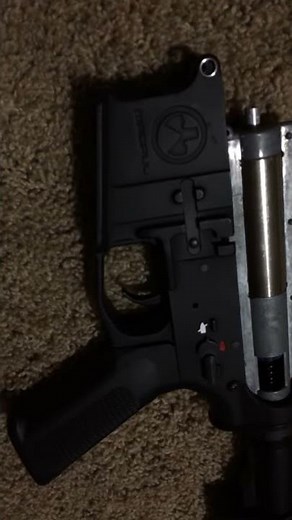 Matrix 3000 High Torque Motor pulling back M150 Spring. DMR build, 550fps, 30rps