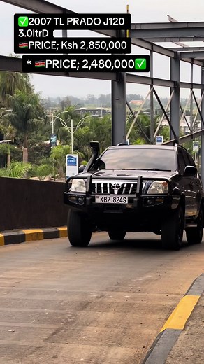 ✅2007 TOYOTA LAND CRUISER PRADO J120 LOCALLY PRE OWNED 🇰🇪PRICE; Ksh 2,480,000✅ ✅INQUIRE ON 0701128886 ✅3000cc Diesel Powered ✅164K Kms Mileage ✅Gray Leather seats ✅7 Seats ✅After Market Bull Bar ✅New All Terrain Tyres ✅All Wheel Drive With Gear Configuration with 4L,4H ✅Front Seat Warmers ✅Overall Condition 7.5/10 🇰🇪#NairobiDrive #j120 #diesel #cars4saleNairobi #kenya #fyppppppppppppppppppppppp