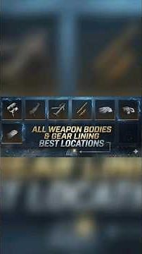 All Weapon Bodies & Gear Lining Best Locations. | Once Human #oncehuman #oncehumanmobile #guide