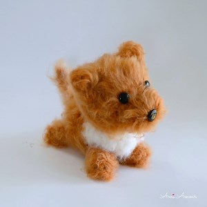 Dog Amigurumi Pattern - Brush Crochet - Ami Amour