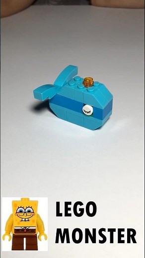 Cute LEGO Fish Build 🐟 | Easy & Colorful LEGO Classic Idea #shorts