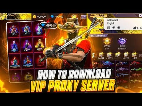 Free Fire Proxy Server Unlock Trick 🔓 | Fix Server Lock & Play Any Region (2026)