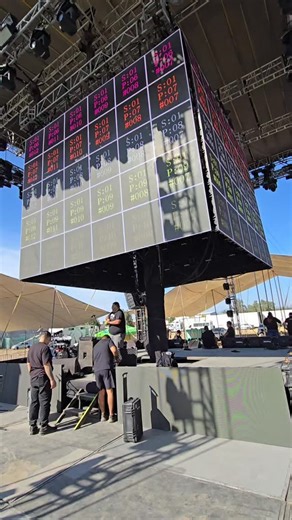 Dorian Magick on Instagram: "Mega Pantalla Modulos 360 Espectáculo Corporativo Sanchez Escenario 6 Trailer La Empresa Más Grande Espectáculos"