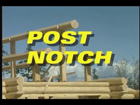 Building log cabin: Post notches