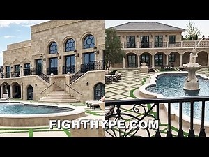 MAYWEATHER BUYS LAVISH PALACE HOME COMPLETE WITH COURTYARD & FOUNTAIN; BIG BANK TAKE LITTLE BANK