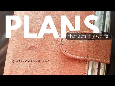 How I FINALLY set up my planner (so I ACTUALLY stay ORGANIZED!) | #plans #plannerflipthrough