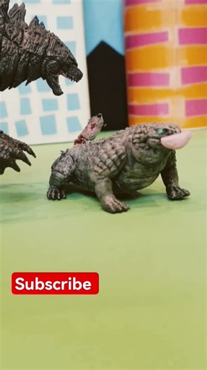 #godzilla #doug #dumbwaystodie #stopmotion #funny #shorts #viral