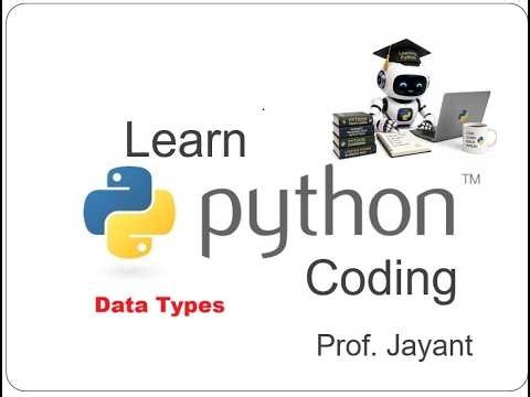 Learn Python Coding- Data Types