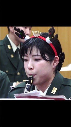 「クリスマス・イブ」3 山下達郎 陸自中央音楽隊教育科 クリスマスコンサート #shorts