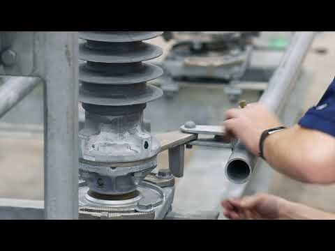 Vertical Break Switch EV-2 Step 6: Installation and Adjustment of the Interphase Operating Pipe