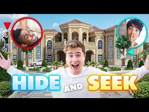 EXTREME HIDE & SEEK in a $10,000,000 LUXURY MANSION!