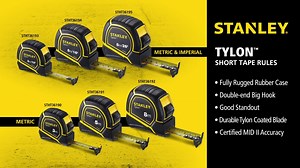 23K views · 320 reactions | Its rugged, tylon coated, and with a double-end big hook. The Tape measure you can always count on. خشن، مريح،و ذو حدين، المقياس الافضل في العالم. | STANLEY Tools Middle East | Facebook