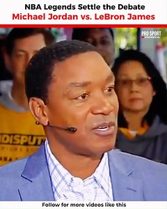 579K views · 14K reactions | NBA Legends Settle the Debate Michael Jordan vs. LeBron James . . . #NBA #legend #ProSport | Pro Sport | Facebook