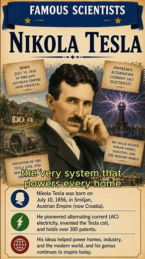 Nikola Tesla: The Genius Who Powers the Modern World...