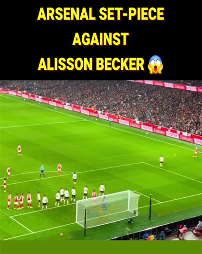 Arsenal's Set-Piece Threat Lining Up Against Alisson Becker 😱! Arsenal vs Liverpool Highlights | Premier League 2025/2026 Season. Arsenal vs Liverpool highlights, Liverpool vs Arsenal highlights, Arsenal Liverpool set piece, Alisson Becker Arsenal, Arsenal set piece goals, Liverpool set piece defense, Premier League Arsenal Liverpool 2026, Emirates Stadium highlights, Arsenal Liverpool full match. #Arsenal #Liverpool #football