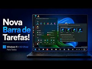 Windows 11! Service Pack K2 CHEGOU! Barra de TAREFAS MÓVEL e NOVOS RECURSOS