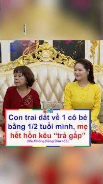 Mother-in-law demands "return" because daughter-in-law is only 17 years old | Mother-in-law and D...