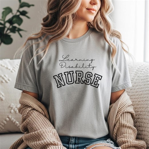 Learning Disability Nurse T-shirt, LD Nurse Gift - Etsy