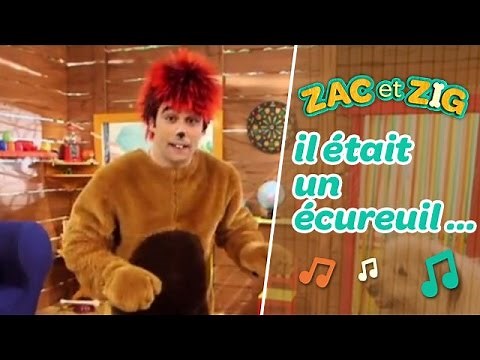 Chanson et comptine pour enfant : "IL ÉTAIT UN ÉCUREUIL"