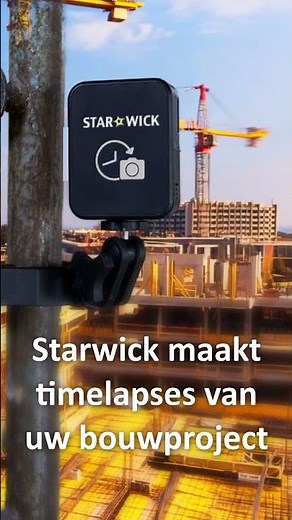 Maak van uw bouwproject een timelapse!