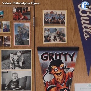 32K views · 459 reactions | Gritty joined members of the Ice Team to visit Children's Hospital of Philadelphia, surprising the pediatric oncology patients and bringing so many smiles ♥ https://6abc.com/community-events/gritty-visits-young-chop-patients/5709902/ | 6abc Action News | Facebook