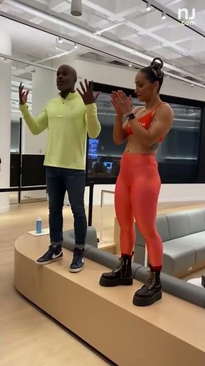 Peloton shows off new NYC studio