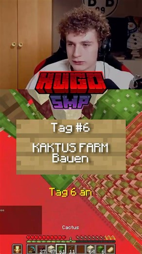 TAG 6 an dem ich eine RIESIGE KAKTUSFARM auf HUGOSMP BAUE 🌵💰