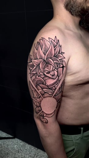 Tattoo Broly! #tatuaggi #tattoo #tattoos #tatuajes #tatuaggio #broly #brolymovie #tattoodragonball #dragonball #dragonballtattoo@leeroy_jenvins