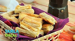 Khari Biscuit Recipe | Crispy Puff Pastry Tea-Time Snack