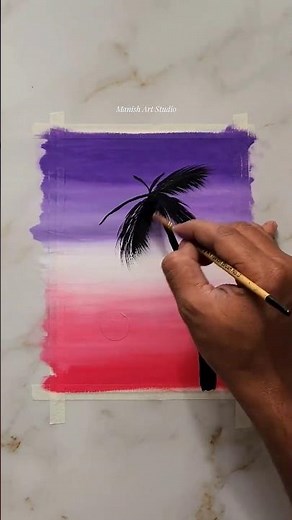 Easy oil pastel drawing for beginners