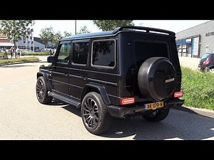 BRABUS Mercedes G500 G-Wagon - LOUD Revs & Accelerations!