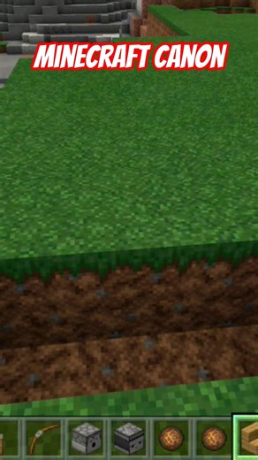 Canon in Minecraft fire charge destroy jungle😝😝