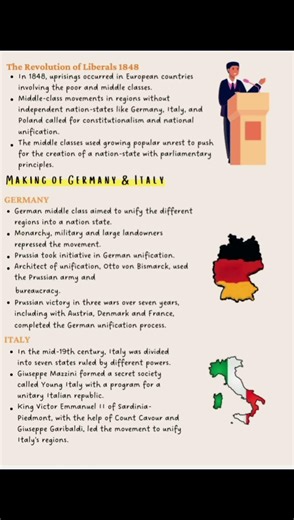 Free Handwritten notes of CBSE Class 10 History chapter 1 Rise of Nationalism in Europe #cbse