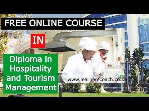Free Online Diploma Course in Hospitality and Tourism Management