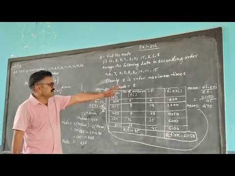 Data Handling Mean,Median&Mode