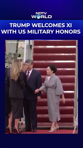 Trump-Xi Meeting Begins: Trump & Melania Welcome China’s President to America | NDTV World