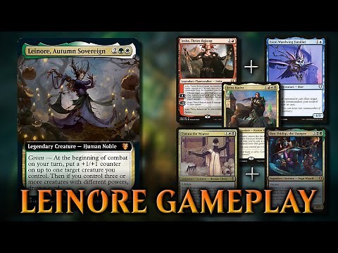 Leinore Autumn Sovereign | Coven Counters | Commander EDH Gameplay | Innistrad Midnight Hunt