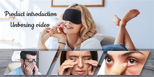 Watch Gel eye mask introduction and Unboxing Video on Amazon Live