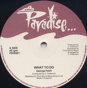 George Faith - What To Do