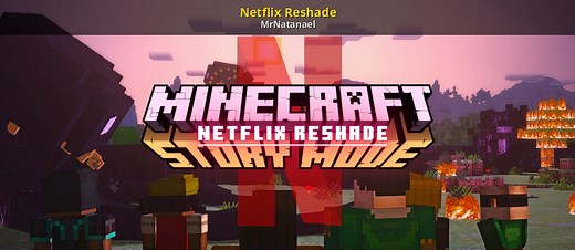 Netflix Reshade Mod for Minecraft: Story Mode | M:SM Mods