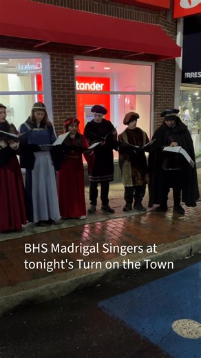 3K views · 68 reactions | The weather was frightful, but the performances were delightful at tonight's Turn on the Town. | The Belmont Voice | Facebook