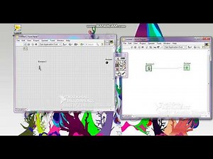 Turns on an LED with labview/Allume une LED avec labview