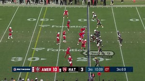 Scott Matlock overpowers OL on way to third-down sack