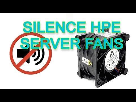 Make HP Proliant server fans quiet - Modified iLO firmware