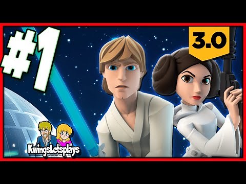 Disney Infinity 3.0 - Star Wars Part 1 Rise Aganist the Empire PS4 Gameplay