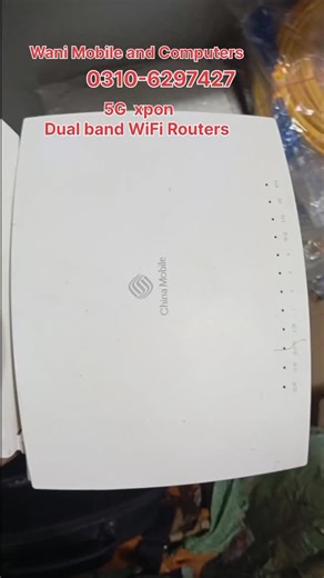 Wani Mobile & Computer Accessories on Instagram: "5G Dual band WiFi Router Xpon GM 630 Available At wani Mobile and Computers #5g #5gwifi #wifi6 #xpon #dualband #dualbandrouter #fiberi̇nternet #epon #gpon #onu #networking #fiber #productreviews #techreels"