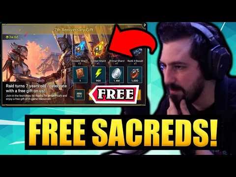 🎉DONT MISS OUT! | FREE Sacred Shards + SO MUCH MORE | Raid Shadow Legends