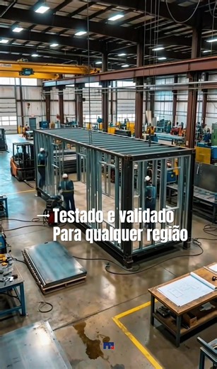 Kit Cabana Steel Frame. ☝🏻3 opções de escolha ☝🏻caderno de montagem ☝🏻suporte técnico ☝🏻saída supervisionada direto de fábrica. Campeão de vendas 2026 para toda região do Brasil.🚀🚀🚀🚀 . Peça agora mesmo o seu . #Construçãolnteligente #steelframe #kit #inovador #investimento